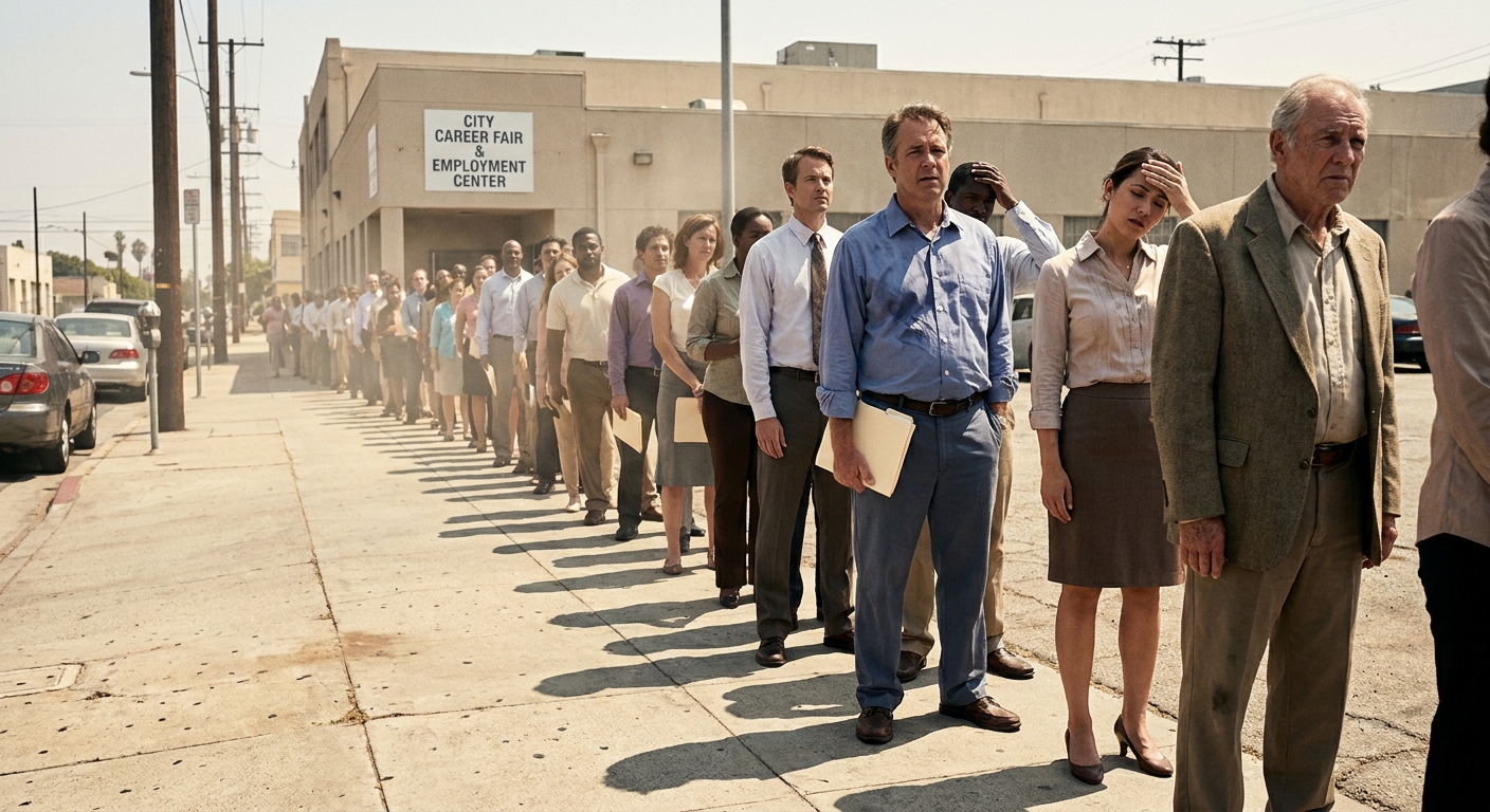 June Jobs Miss Reveals Widening Rift: Employers Retreat While Workers Lose Their Grip