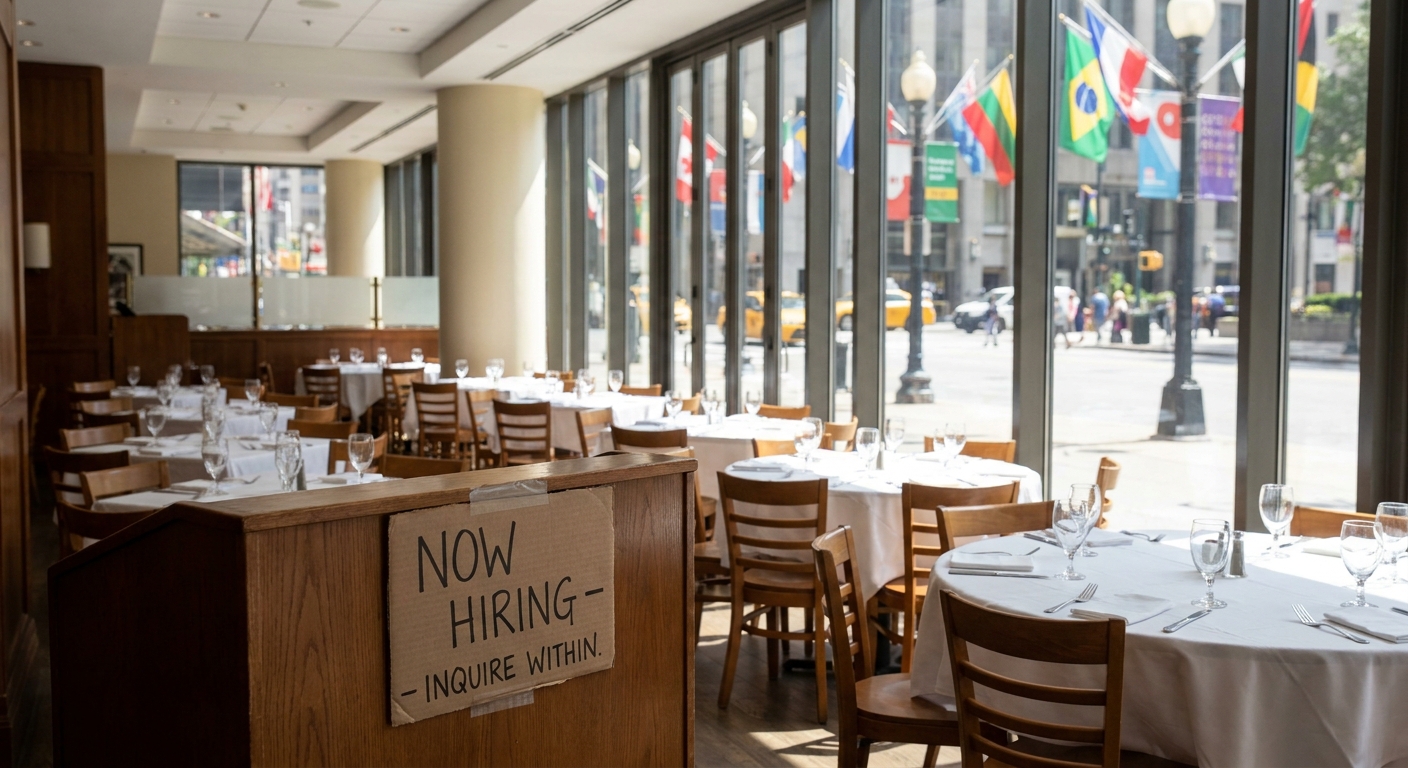 Hospitality Shed Jobs Despite the World Cup — What the Sector Breakdown Reveals About Who's Being Left Behind